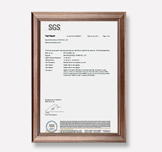 SGS certificate